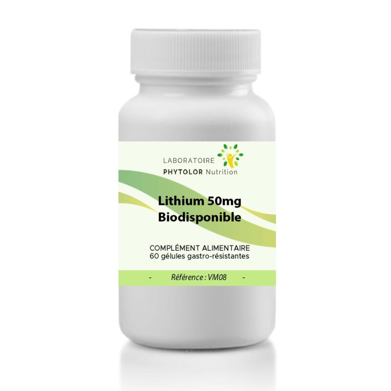 Lithium 50mg Biodisponible VM08