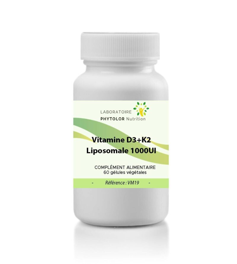 Vitamine D3+K2 Liposomale 1000UI VM19