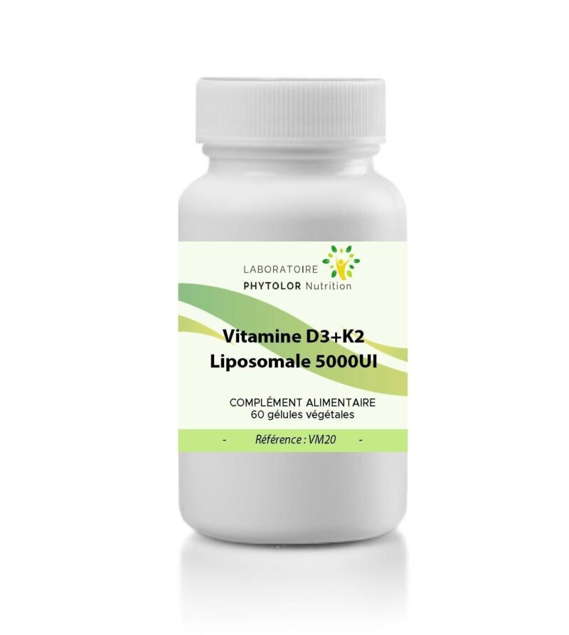 Vitamine D3+K2 Liposomale 5000UI VM20