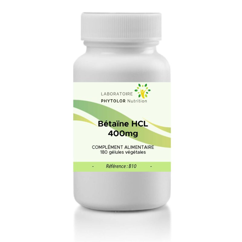 Bétaine HCL 400mg B10