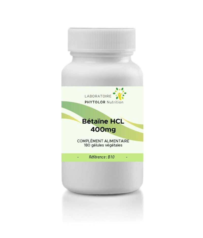 Bétaine HCL 400mg B10