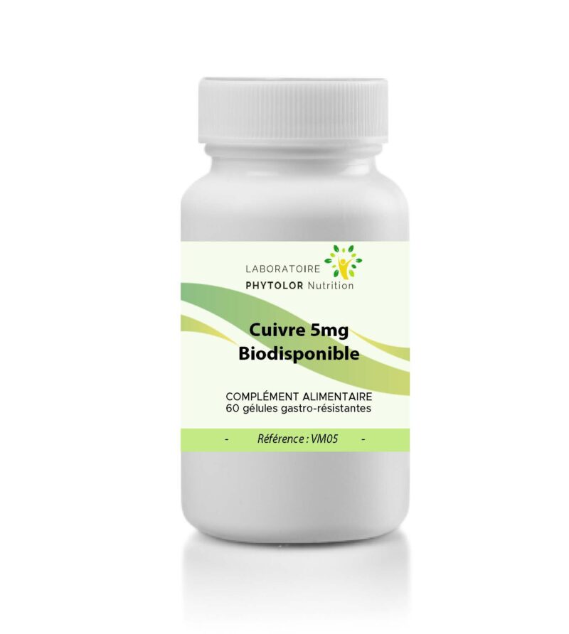 Cuivre 5mg Biodisponible VM05