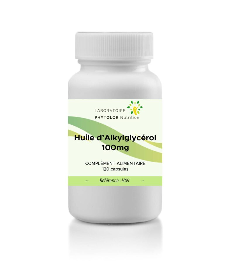 Huile d’Alkylglycérol 100mg H09