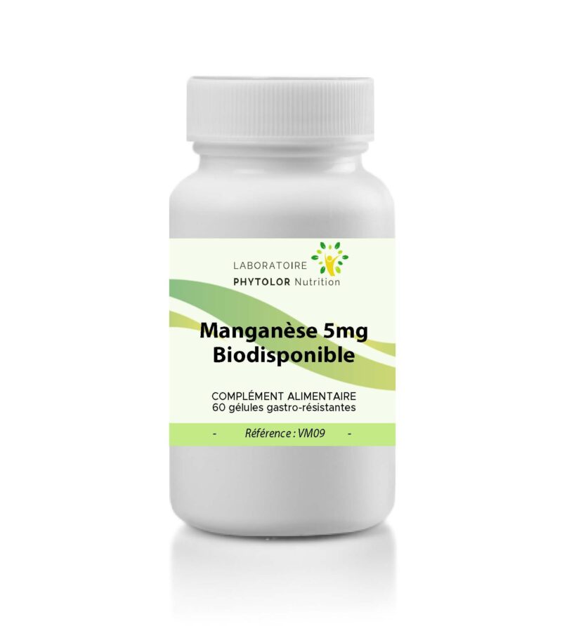 Manganèse 5mg VM09