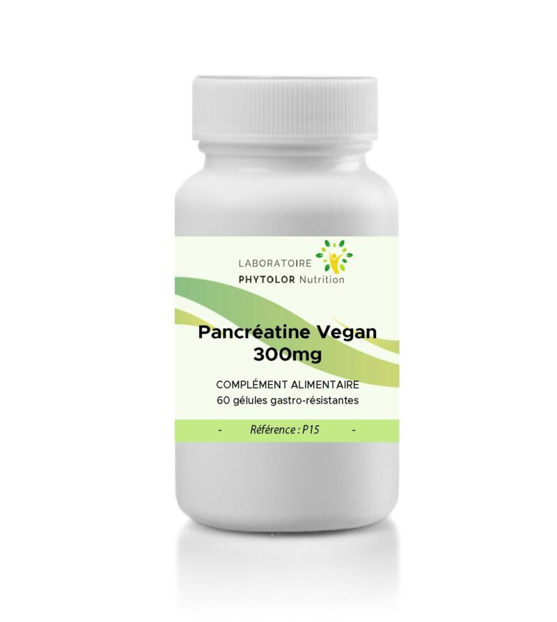 Pancréatine Vegan 300mg P15